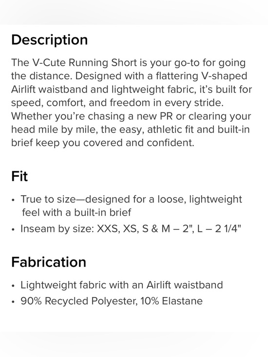 ALO Yoga NWT V-Cute Running Shorts Candlelight Yellow V-Waist Active Skort M - Picture 4 of 10